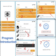 Nfc 215 programmable QR code Google Review Card NFC station table NFC Instagram Facebook TK card standing brand bracket