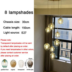 home decorationPendant lights, luxury crystal living room chandelier, bedroom Pendant lamp, ceiling light, indoor lighting