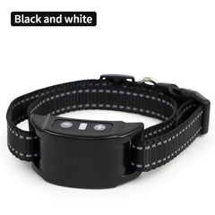Dog Auto Anti-Bark Collar USB Rechargeable Training Collars Safety Static Shock Humane Electric Anti Bark Collars Pet Supplies