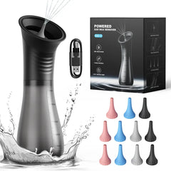 Water Powered Ear Cleaning Tool with Irrigation Flusher Electric Ear Wax Removal System 11 Tips 3 Pressure Setting for Clean