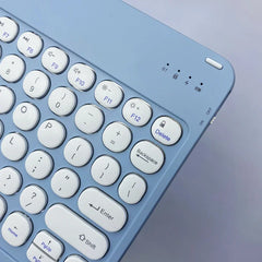 Spanish/English Keyboard Ultra Thin Wireless Keyboard Mouse for iPad Pro for Xiaomi Samsung Keyboard Bluetooth 10 inch