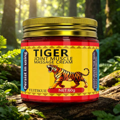 YUITIKUE 60g Tiger Massage Balm Easily Absorbed Moisturizing Care For Joint Muscle Knee Wrist Hand Foot Body Skin