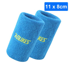 AOLIKES 1 Pair Sweatbands Sports Wristband for Men & Women - Moisture Wicking Athletic Sweatband for Tennis, Basketball, Running