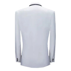 (jacket+pants) Men Fashion Wedding Banquet Party Flower Suits Singer