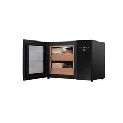 Electric Wine Cooler 40L Small Cigar Humidor Cooler For Home Or Hotel With Precise Thermostat