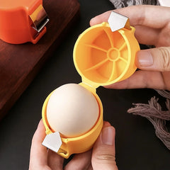 3pcs/1pc Stainless Steel Eggshell Separator - Quick Peel & Yolk