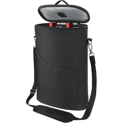 Wine Carrier Tote,Insulated Leakproof Wine Cooler Bag, Wine Travel Bag for Picnic Beach, Portable Wine Bottle Carrying Case