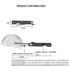 Household Folding Knife Durable Forged Steel Blade 420 Steel Handle Outdoor Camping with Multi-purpose Adventure Climbing Knives