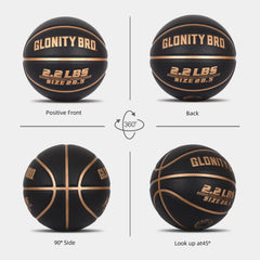 3LBS/2.2LBS Weighted Training Heavy Basketball Size 7/6 In&Outdoor For Improving Handing Dribbling Passing Rebounding Skill Ball