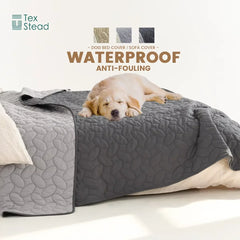Waterproof Dog Bed Blanket Sofa Cover Pet Blanket for Furniture Bed Couch - Easy to Clean Dog Bed Cover