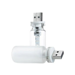 USB Ambient Mood Light, Touch Control Dimmable for Bedroom or Car, Soothing Multi-Color Nightlight & Perfect Gift Idea
