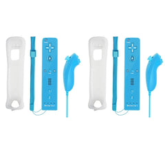 Controllers For Nintendo Wii 2 In 1 Left Right Controller Optional Motion Plus Set Game Remote Control Joystick Wireless Gamepad