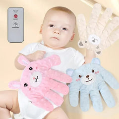 Baby Electric Soothing Palm Sleep Pillow Newborn Heated Remote Control Simulated Palm Slapping Sleep Pad Baby Care Accessories