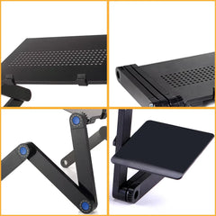 Foldable Laptop Stand Cooling Notebook Bracket Adjustable Ergonomic Laptop Support Base Holder Laptop Tablet Accessories Stands