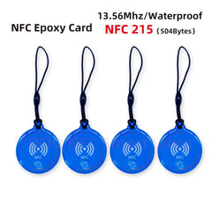 NFC Dripping Card 13.56Mhz Smart Card 504Bytes Nt/ag 215 Tag Card Smart Business Card For All NFC Enabled Phone