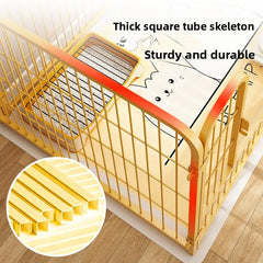 DIY Teddy Pet Fence Indoor Free Combination Small Medium Cage Dog Enclosure Indoor Isolation Door Pet Playpen Portable Supplies