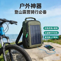 For Large Capacity Solar Backpack with Intelligent Power Generation Anti-splashing Charging Function for Business Leisure
