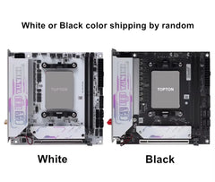 Topton 4-Bay NAS Gaming Motherboard AMD Ryzen 9 8945HX R7 7745HX 2*M.2 NVMe 4*SATA PCIe4.0X16 2.5G LAN WiFi6E Mini ITX Mainboard