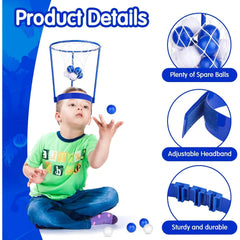 2 Pack Head Hoop Basketball Party Game for Kids Adults Adjustable
