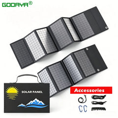1000w Solar Panel Portable Folding Bag Usb+dc Output Solar Charger