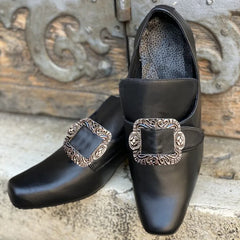 New Men's Shoes Victoria Retro Women High Heels Medieval Renaissance