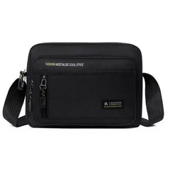 New Ox Cloth Men's Crossbody Bag Multi-Layer Busin Money Bag Mobile Phone Bag Soft Handle Casual Leisure Oulder Bag