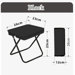 Summer days call for outdoor fun! Use this compact folding stool for family camping, backyard parties, hiking and fishing trips.