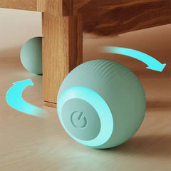 Bite Resistant Smart Automatic Rolling Ball Electric Cat Interactive Toy Self Amusement Boredom Relief Pet Entertainment Ball