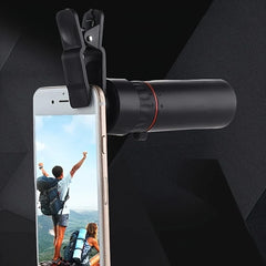 2000x25 HD Monocular Telescope, Compact Portable for Travel, Hiking