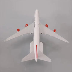 20cm Model Plane British Virgin Atlantic B747 Airlines 747 Diecast Airplane Toy For Boys Alloy Metal Model Aircraft W Wheels