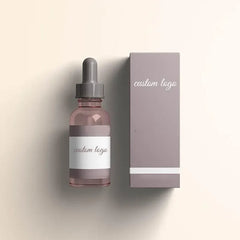 custom paper boxes Skin Care Glass Dropper Bottle Box CBD Box Packaging for Essential Oils
