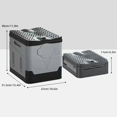Portable Camping Toilet Foldable Camping Travel Toilet Collapsible Portable Potty for Camping Road Trips Emergency Car Use
