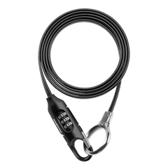 ROCKBROS Portable Bicycle Lock High Security Anti-theft Locks Safety Bike Chain Lock for Motorcycle Electric E-Bike Accessories