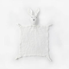 Baby Cotton Muslin Comfortable Blanket Cute  Infant Kids Sleep Appease Towel Children Rabbit Saliva Scarf Gauze Blankets