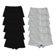 10PCS Fast Shipping M-XL 95% Cotton Boxer Shorts Women Sports Panties Yoga Panty for Female Underpants