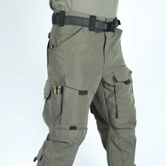 Tactical Cargo Pants for Men Multi Pocket Wear Resistant Outdoor Hiking Training Military Loose Fit Casual