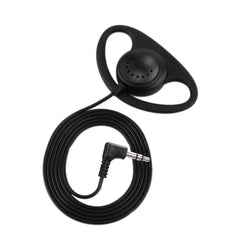 Earhook Wired Earphones Single Side Earphones Portable Headphone 3.5mm Interface Suitable For Phone PC No PTT Microphone