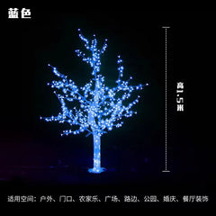 Cherry Blossom LED Christmas Tree Lights 480/576pcs Set 1.5m/5ft Height Indoor And Outdoor Decorative Lighting