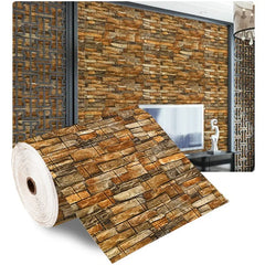 3D Foam Brick Wall Panels Stickers Self Adhesive Waterproof Living