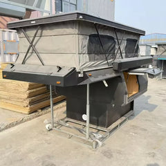 Truck Camping Cabin, Fully Equipped Pop-up Camping Cabin with Shower, Kitchen, Bed, and Storage, Suitable for Outings and Travel