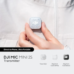 DJI Mic Mini 2S Microphone In Stock Brand and New 28-Hour Internal Storage Fast Charging Two-level AI Noise Canceling