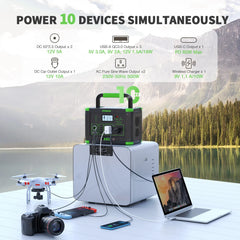 EBL Power Station 501W 551Wh Solar Power Generator Backup Bank