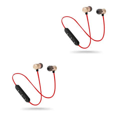 1/2/3/4pcs Bluetooth Earphone Sports Neckband Magnetic Wireless