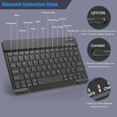 Bluetooth Wireless Keyboard Mini Keyboard For Laptop Tablet Phone Ipad Xiaomi Rechargeable Gaming Keyboard Android iOS Windows
