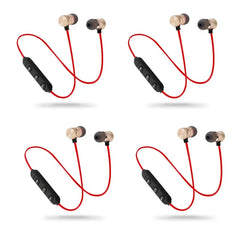1/2/3/4pcs Bluetooth Earphone Sports Neckband Magnetic Wireless