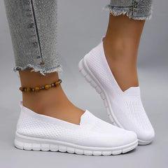 Spring new women's sports shoes, fashionable, breathable, lightweight, non-slip, wear-resistant, casual sports shoes, flat shoes