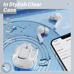 TWS Air31 Bluetooth Wireless Earphones 9D Stereo in Ear HiFi Earbuds HandsFree Headset with Mic Compatible with iPhone Xiaomi Sm
