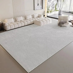 VIKAMA Modern Minimalist Area Carpet Easy To Care Non-Slip Living Room Floor Mat Bedroom Cloakroom Carpet Home Decoration