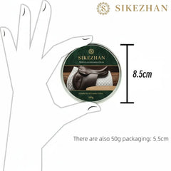 Premium Leather Saddle Cream - Anti-Crack & Waterproof Conditioner for Equestrian Tack, Horse Saddles, Bridles, Boots