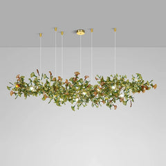 Modern Gingko Chandelier Custom Lights Luxury Glass Chandelier Suitable For Dining Room Living Room Villa Home Decor Gloss